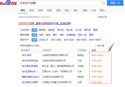 SEO招聘:北上广深招聘情况,为什么SEO招聘那么难